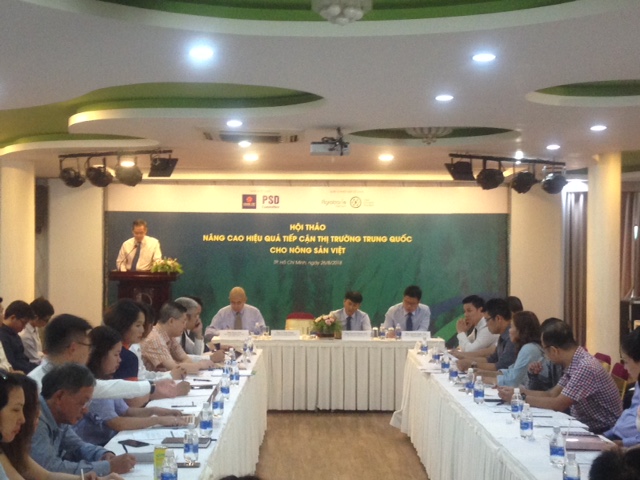 提高越南农产品进军中国市场的效果