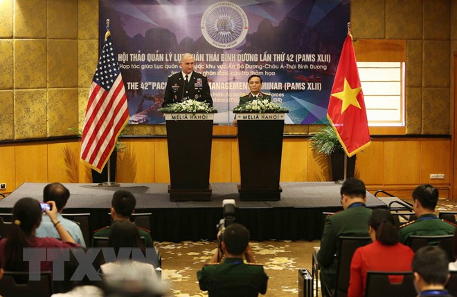 第42届太平洋陆军管理研讨会在河内拉开帷幕
