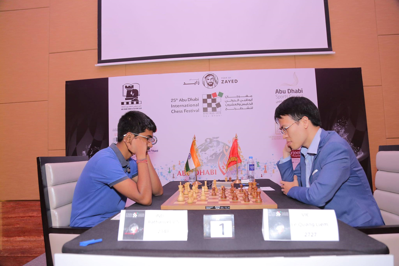 阿布扎比第25届国际象棋节第9轮：黎光廉仅居第36