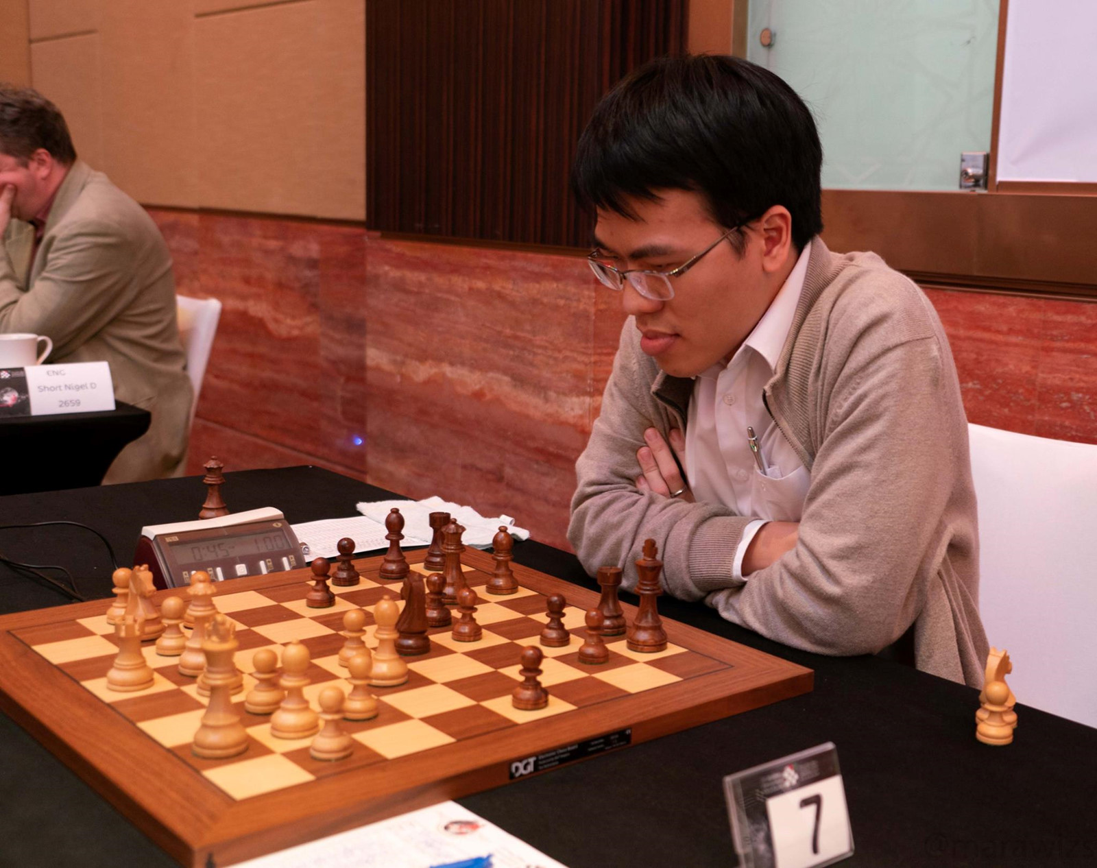 阿布扎比第25届国际象棋节第6轮收官：黎光廉排名上升