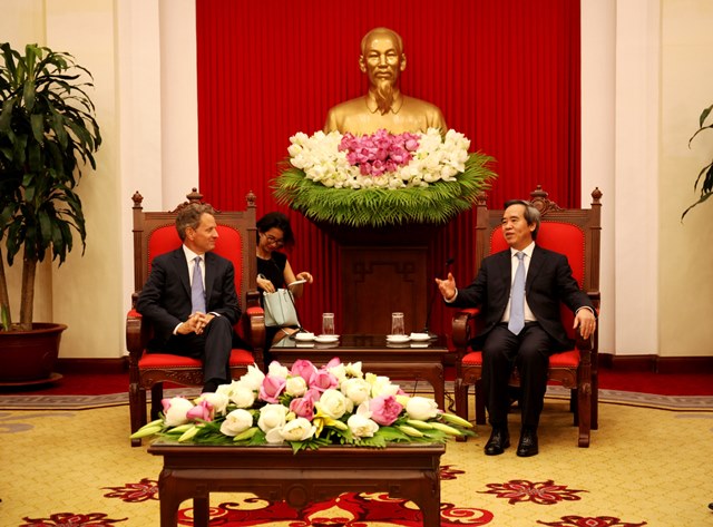 美国华平投资集团欲了解和探寻越南投资商机