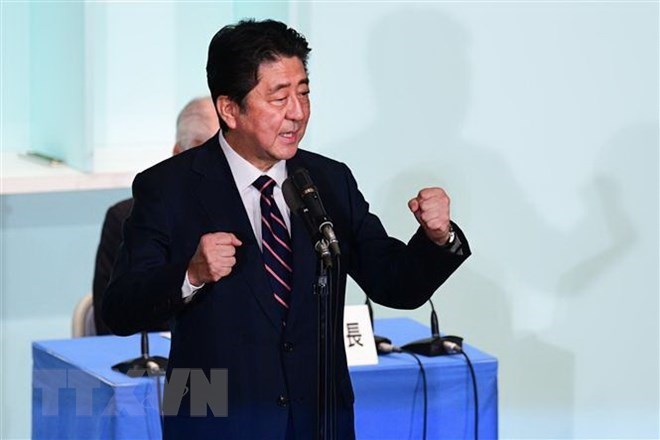 越共中央总书记阮富仲向日本首相安倍晋致贺电