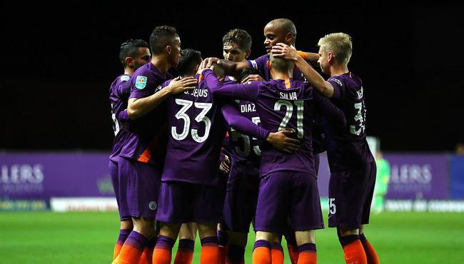 联赛杯： 曼城3-0胜