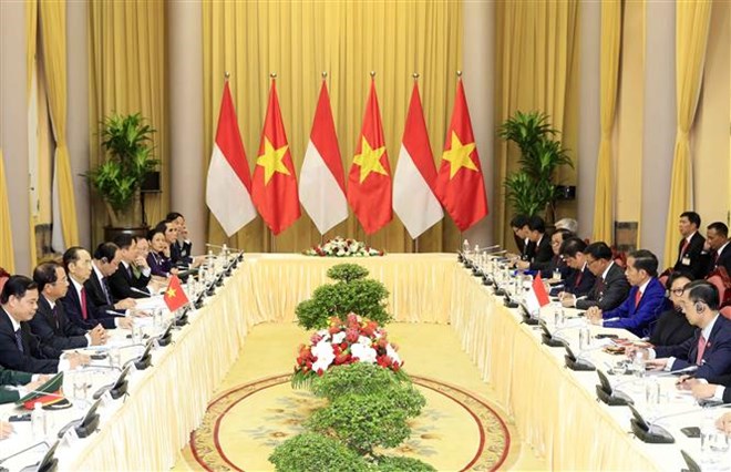 越南和印尼力争将双边贸易额提升至100亿美元