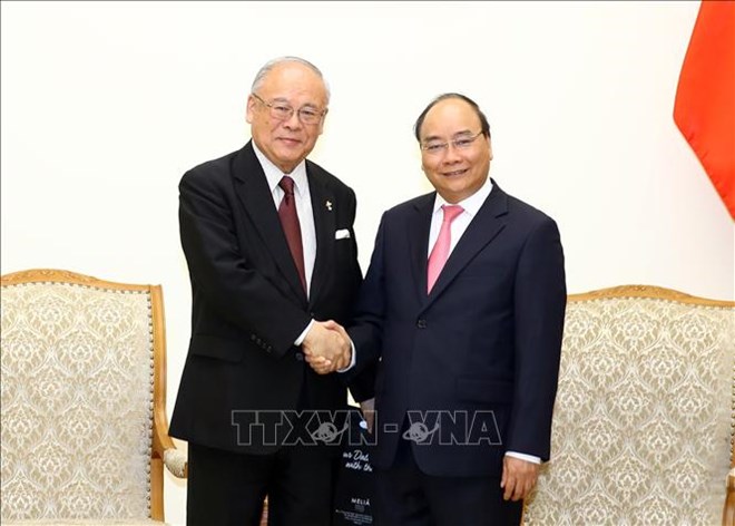 政府总理阮春福会见日越友好议员联盟特别顾问