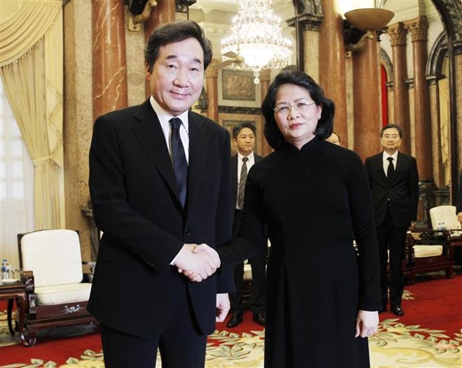 力争至2020年越韩双边贸易额达1000亿美元