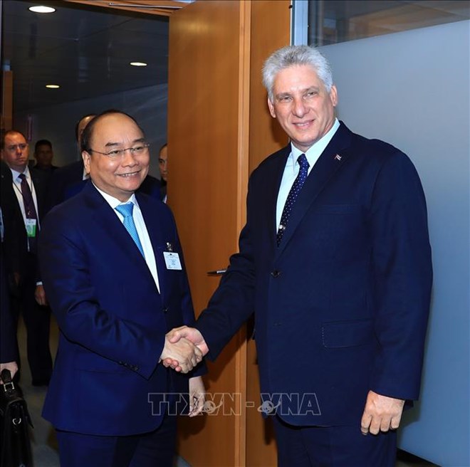 第73届联大：阮春福总理进行系列双边会晤