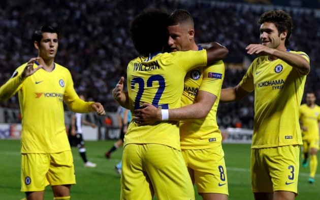 欧联杯： 切尔西首战客胜