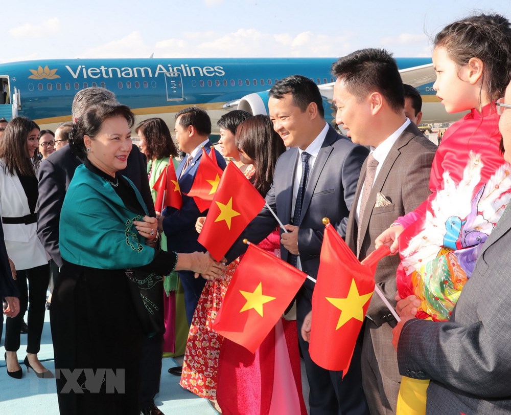 越南国会主席阮氏金银开始对土耳其进行访问