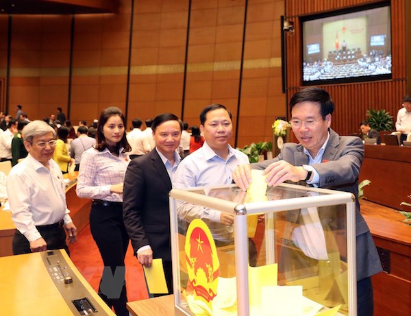 越南国会开始投票选举国家主席
