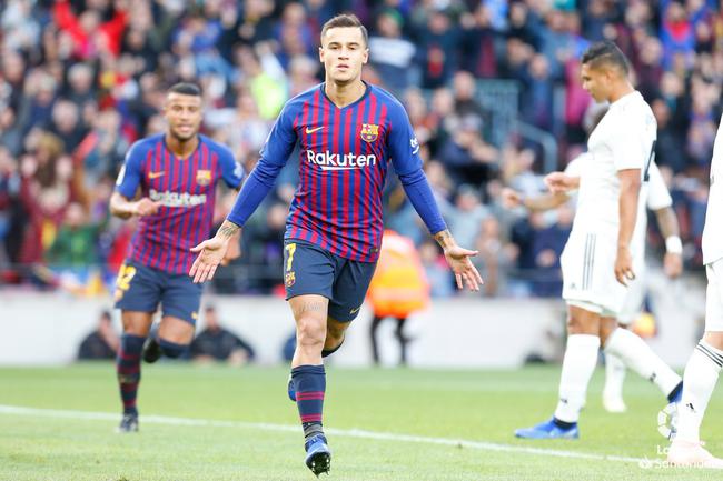 西甲： 巴萨5-1皇马领跑