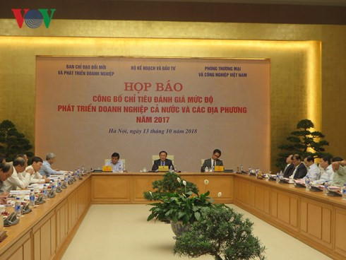 越南首次公布企业发展水平评估指标体系