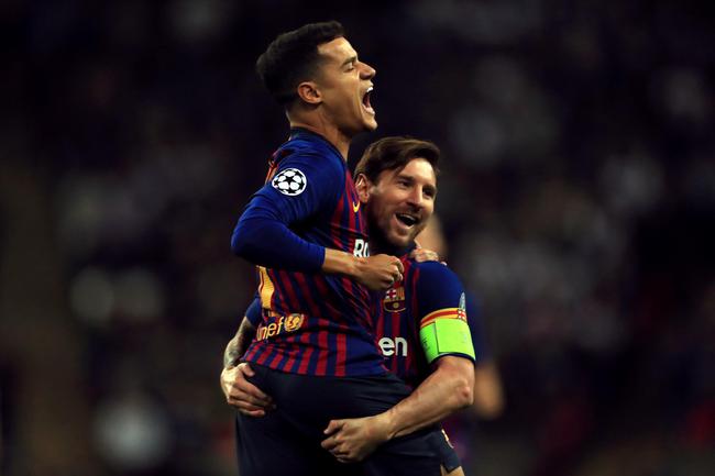 欧冠： 巴萨4-2胜热刺