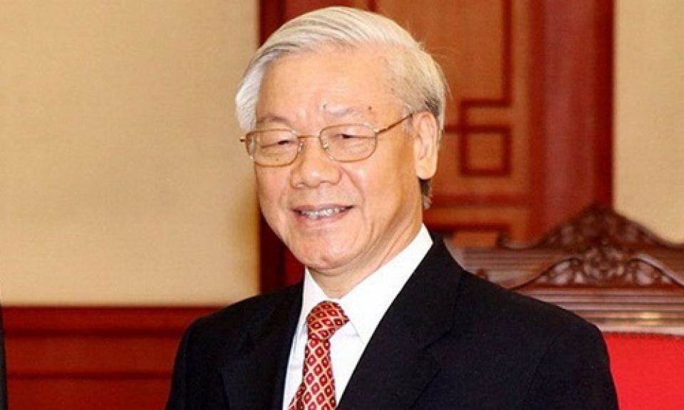 各国领导人继续致电或致函 祝贺阮富仲总书记当选国家主席