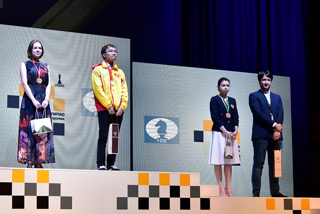 2018年国象奥林匹克赛：越南男队总排名第7