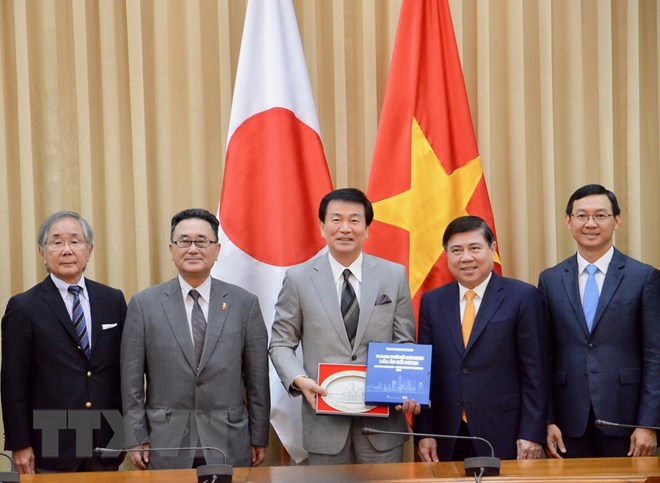 胡志明市欢迎日本企业前来投资