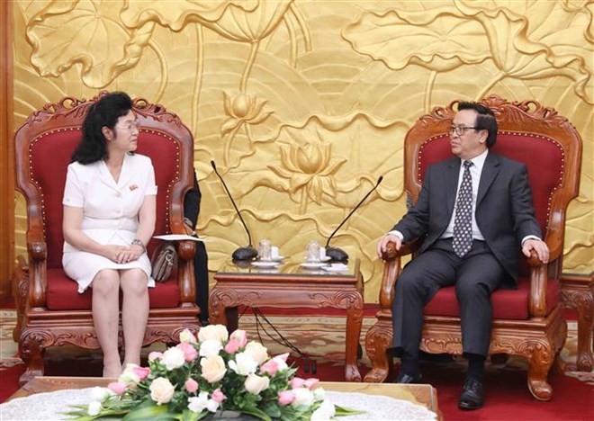 越南希望巩固和加强与朝鲜的传统友好合作关系