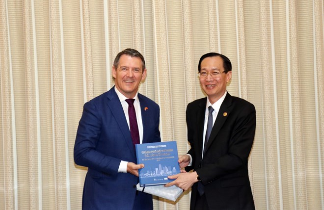 进一步促进胡志明市与澳大利亚北领地之间的经贸合作关系