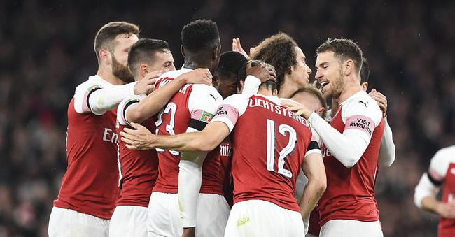 联赛杯：阿森纳2-1胜