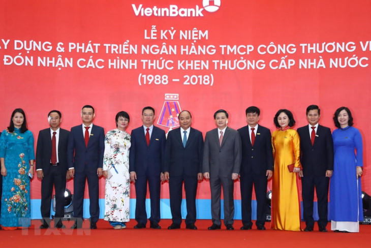阮春福总理出席越南工商银行成立30周年纪念大会