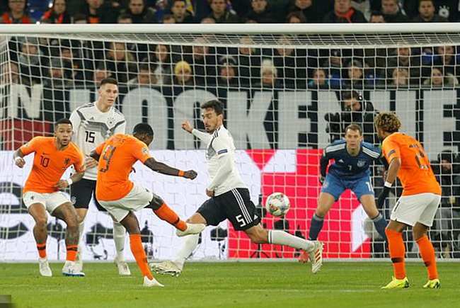 欧国联：荷兰客平德国压法国进4强