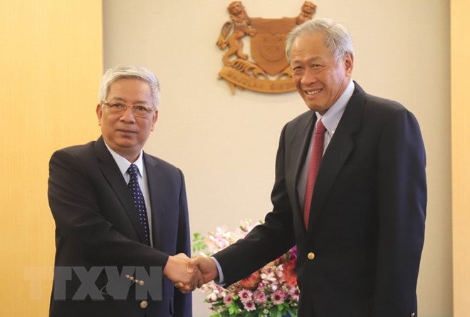 阮志咏上将出席越新国防部副部长级政策对话