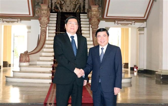 中国湖南省希望与越南胡志明市加强代表团互访