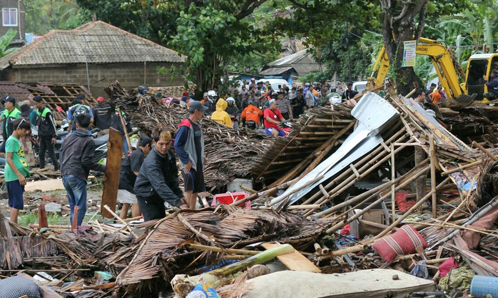 印尼巽他海峡海啸死亡人数上升至222人