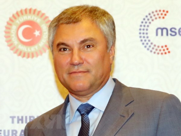 俄罗斯国家杜马主席即将对越南进行正式访问