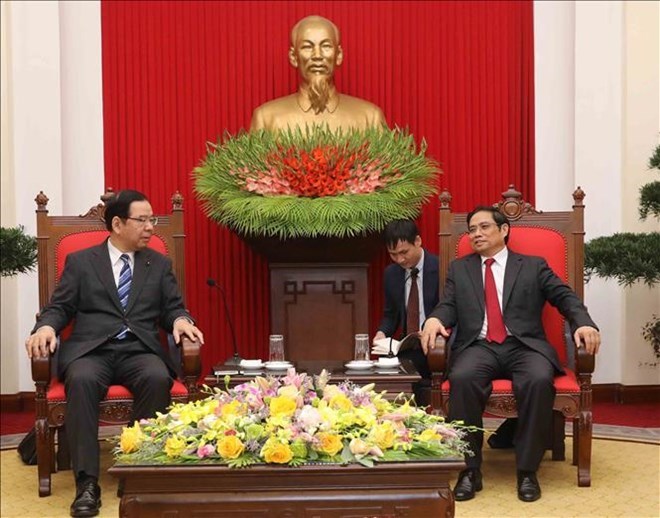 越南共产党与日本共产党加强合作