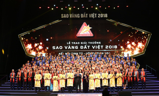200家企业荣获2018年越南金星奖