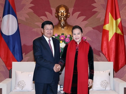 越老两国国会的合作关系日益深入务实有效发展