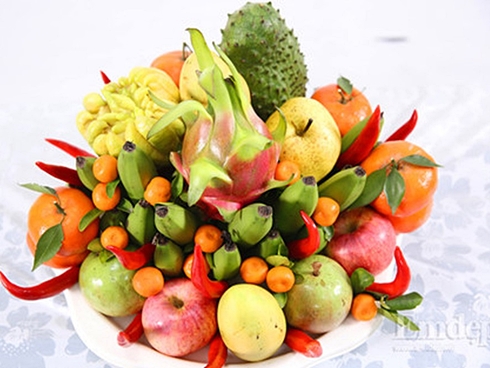 五果盘在越南传统春节中的意义