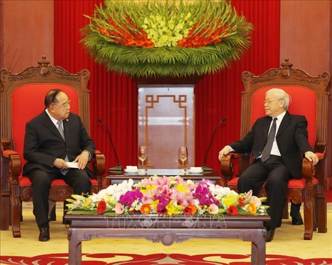 推动越泰战略伙伴关系