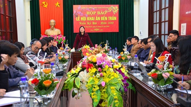2019年越南南定省陈祠开印仪式将于2月18日举行