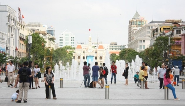 2019年1月份胡志明市接待游客量猛增