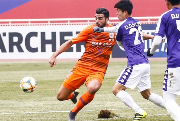 亚冠：河内FC客场1比4不敌山东鲁能