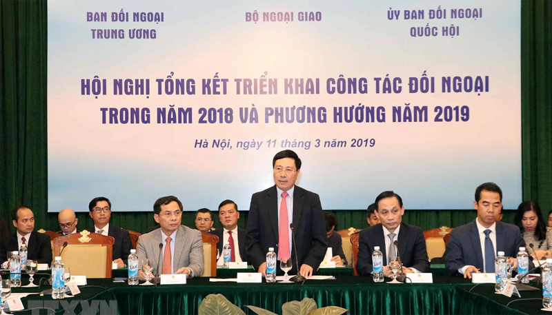 2019年越南继续提高对外活动效果