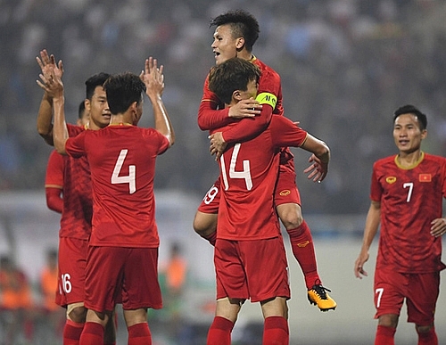 越南U23队晋级2020年亚洲U23足球赛决赛阶段