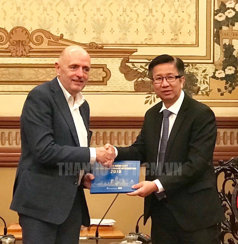 推动胡志明市与比利时各地方间的合作