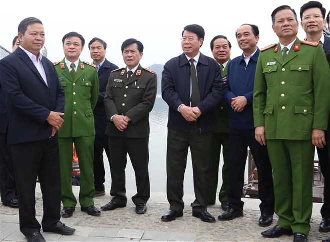 公安部检查2019年联合国卫塞节的安全保障工作