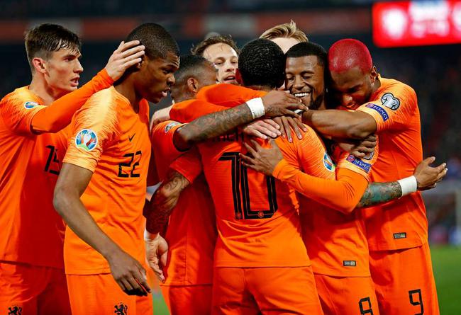 欧预赛： 荷兰4-0胜