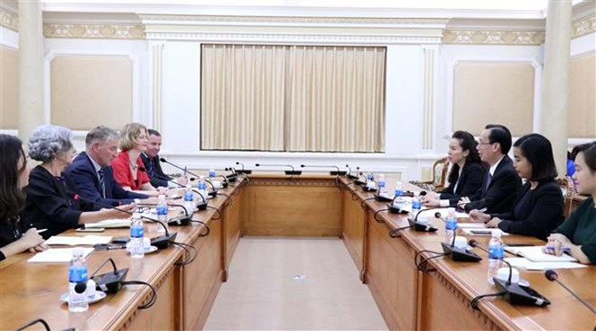 胡志明市加强与新西兰的经贸投资合作关系