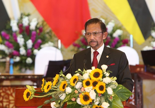 文莱苏丹圆满结束对越南进行的国事访问