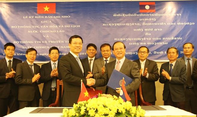 越南与老挝推动信息传媒合作迈上新台阶