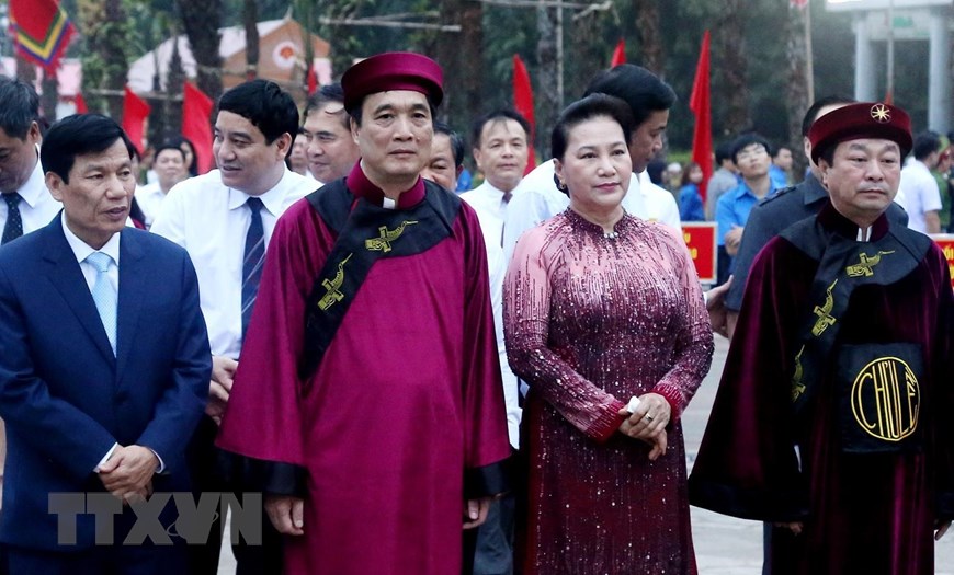 2019年雄王祭祖大典准备开始