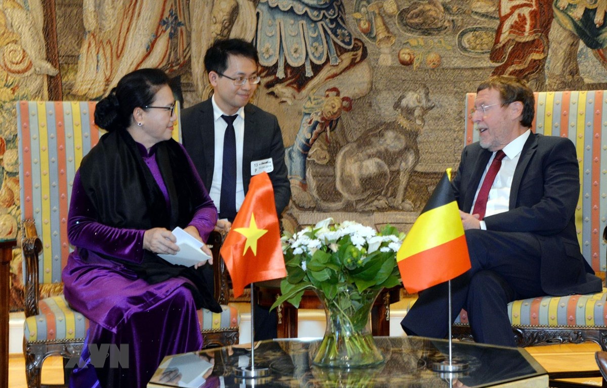 越南国会主席希望比利时继续支持尽早批准《越南-欧盟自由贸易协定》