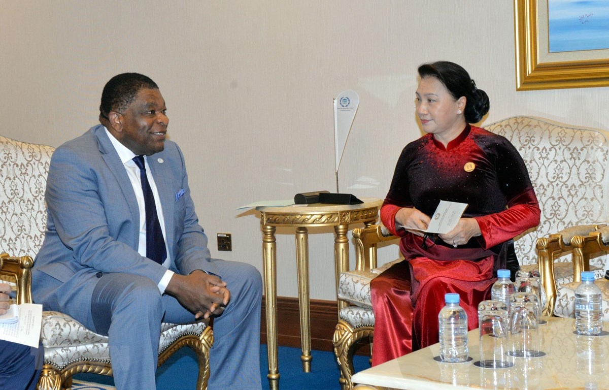 越南国会主席会见各国议会联盟秘书长