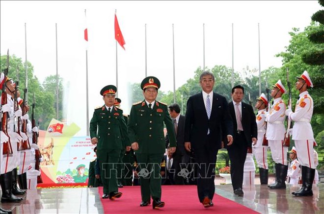 越南与日本提出国防合作促进措施