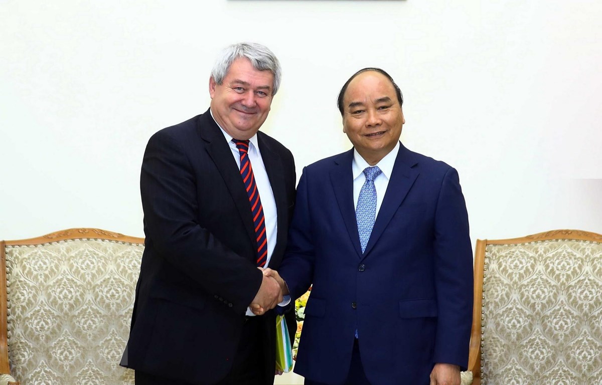 政府总理阮春福会见捷克众议院副议长菲利普